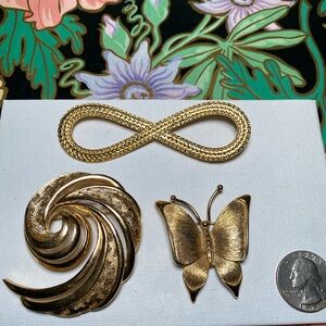 Vintage Monet brooches